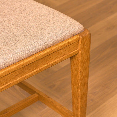 Swedish dining chairs in oak, model 'Vindö' by Svante Skogh for Balders Snickeri, Vaggeryd