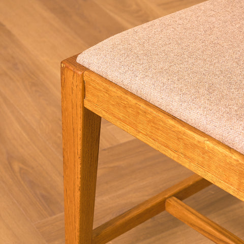 Swedish dining chairs in oak, model 'Vindö' by Svante Skogh for Balders Snickeri, Vaggeryd