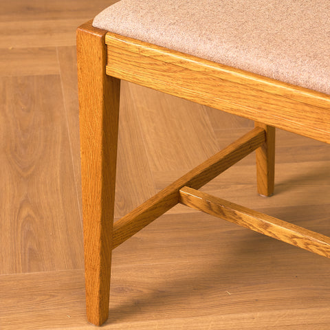 Swedish dining chairs in oak, model 'Vindö' by Svante Skogh for Balders Snickeri, Vaggeryd
