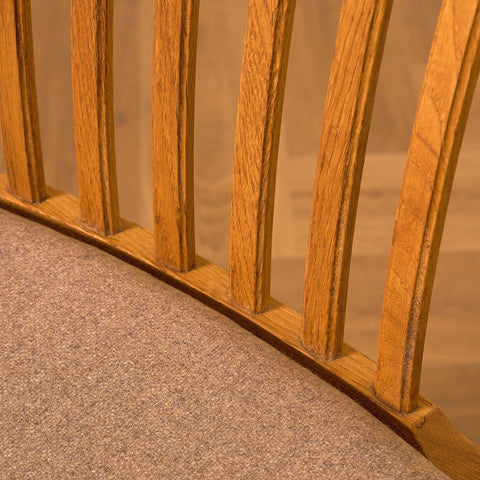 Swedish dining chairs in oak, model 'Vindö' by Svante Skogh for Balders Snickeri, Vaggeryd