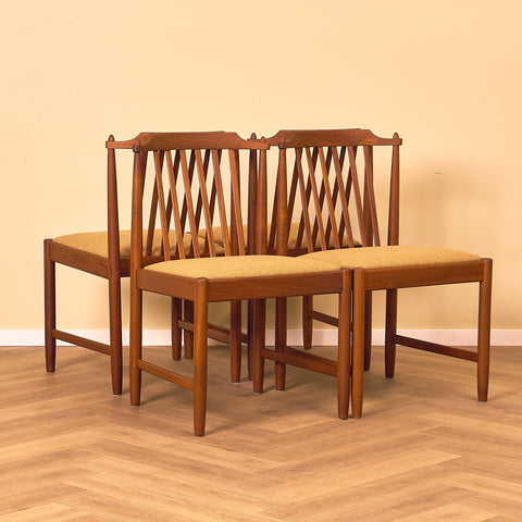 Swedish dining chairs, model 'Bosse' by Svante Skogh for Breox Möbler AB, Oderljunga