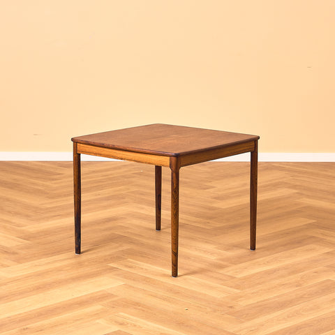 Swedish side table in Santos rosewood by Yngvar Sandström for AB Seffle möbelfabrik