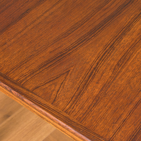 Swedish side table in Santos rosewood by Yngvar Sandström for AB Seffle möbelfabrik