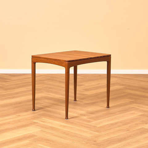 Swedish side tables in teak, model 'Micado' by Sven Engström and Gunnar Myrstrand for Bra Bohag, Tingström