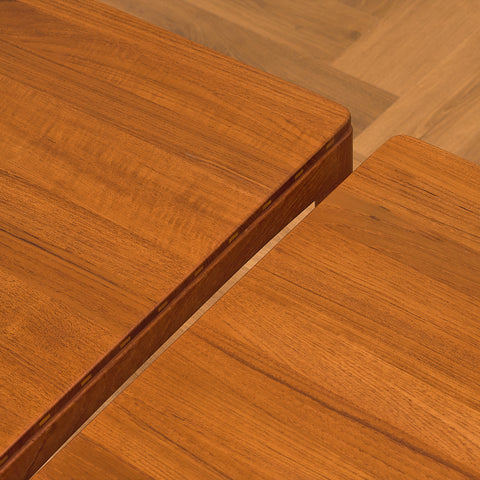 Swedish side tables in teak, model 'Micado' by Sven Engström and Gunnar Myrstrand for Bra Bohag, Tingström