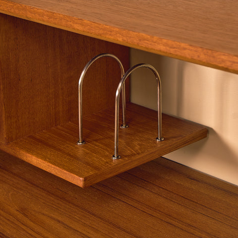 Swedish bookshelf in teak by AB Hovmantorps Möbelfabrik