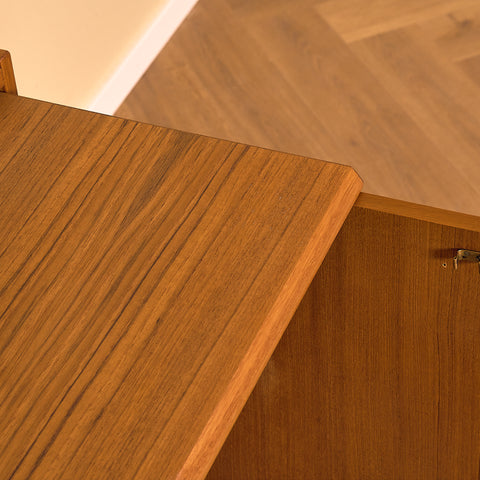 Swedish bookshelf in teak by AB Hovmantorps Möbelfabrik