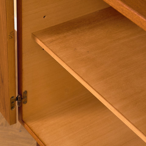 Swedish bookshelf in teak by AB Hovmantorps Möbelfabrik