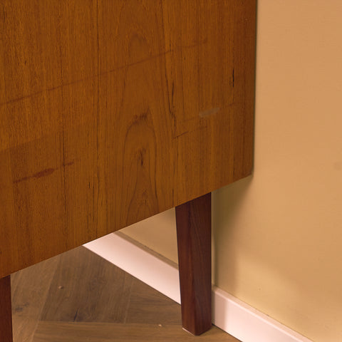 Swedish bookshelf in teak by AB Hovmantorps Möbelfabrik