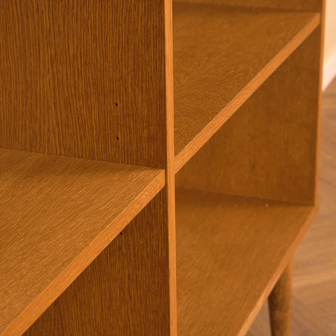 Swedish bookshelf in oak