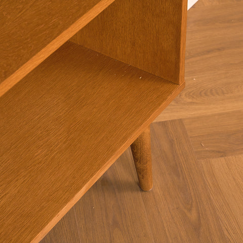 Swedish bookshelf in oak