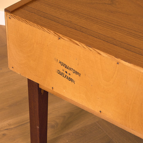 Swedish side table / TV-bench in teak by AB Hovmantorps Möbelfabrik