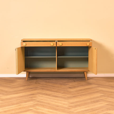 Swedish sideboard in oak by Ulferts, Tibro