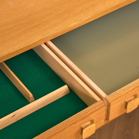 Swedish sideboard in oak by Ulferts, Tibro