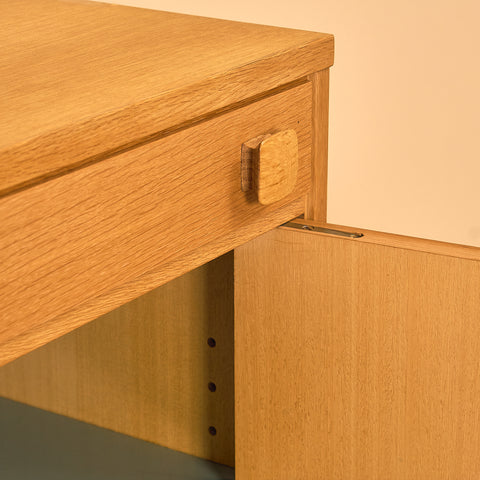 Swedish sideboard in oak by Ulferts, Tibro