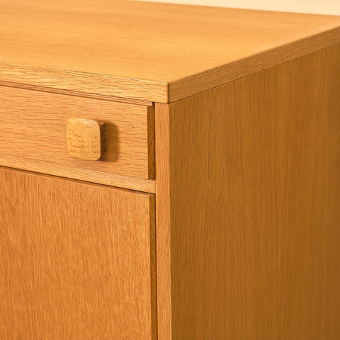 Swedish sideboard in oak by Ulferts, Tibro