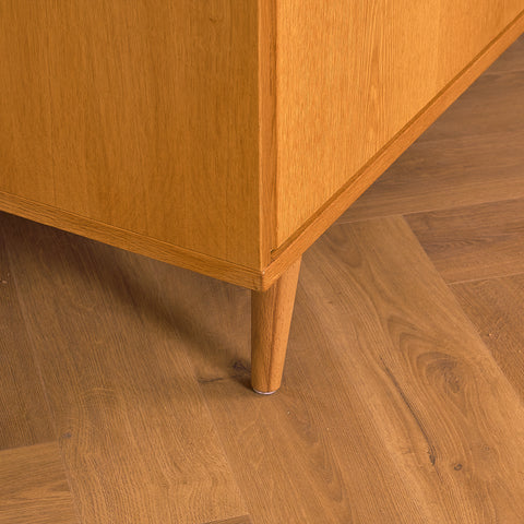 Swedish sideboard in oak by Ulferts, Tibro