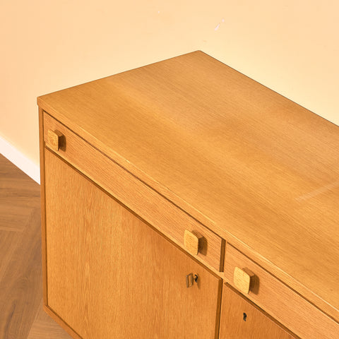 Swedish sideboard in oak by Ulferts, Tibro
