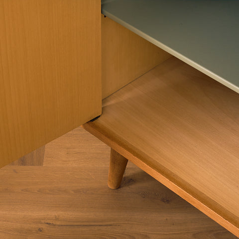 Swedish sideboard in oak by Ulferts, Tibro