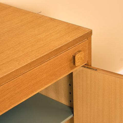 Swedish sideboard in oak by Ulferts, Tibro