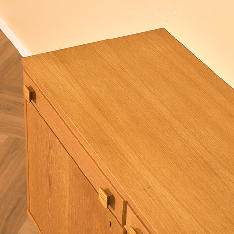 Swedish sideboard in oak by Ulferts, Tibro