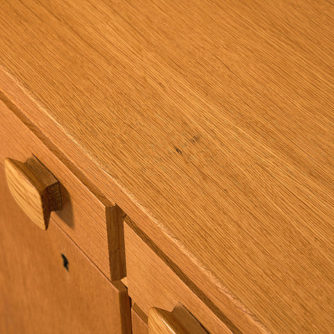 Swedish sideboard in oak by Ulferts, Tibro