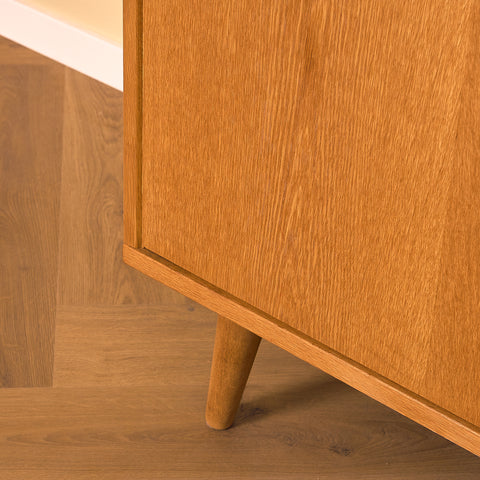 Swedish sideboard in oak by Ulferts, Tibro