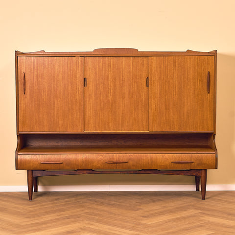 Swedish sideboard in teak by Hisingens Möbelaffär