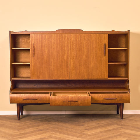 Swedish sideboard in teak by Hisingens Möbelaffär