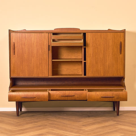 Swedish sideboard in teak by Hisingens Möbelaffär