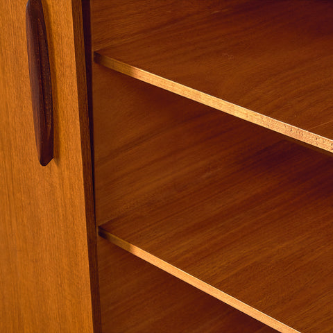 Swedish sideboard in teak by Hisingens Möbelaffär