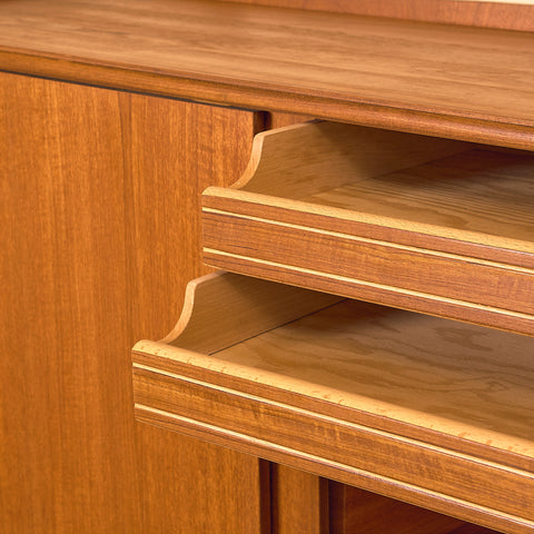 Swedish sideboard in teak by Hisingens Möbelaffär
