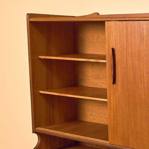 Swedish sideboard in teak by Hisingens Möbelaffär