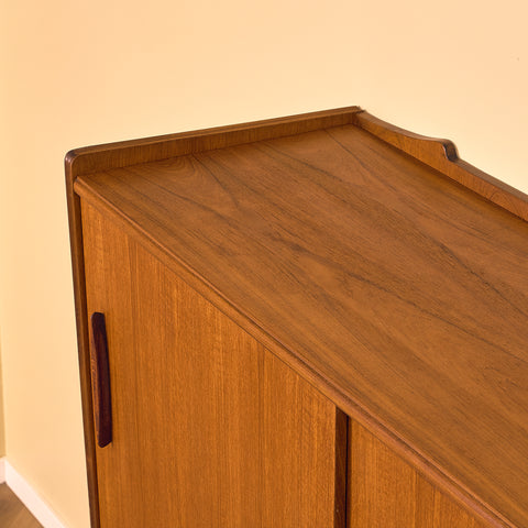 Swedish sideboard in teak by Hisingens Möbelaffär