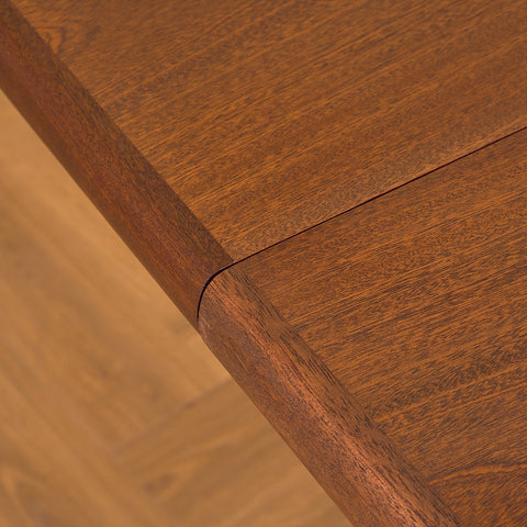 Danish oval dining table in mahogany by Ansager Møbler A/S