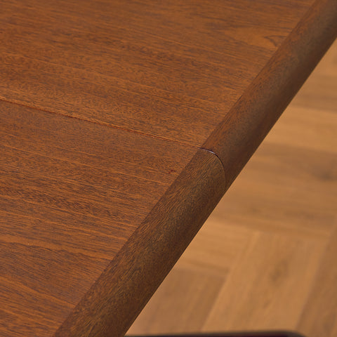 Danish oval dining table in mahogany by Ansager Møbler A/S