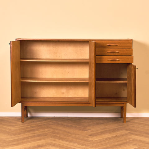 Swedish highboard in teak