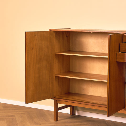 Swedish highboard in teak