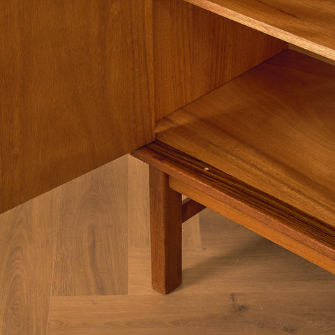 Swedish highboard in teak