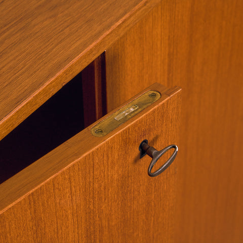 Swedish highboard in teak