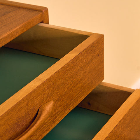 Swedish highboard in teak