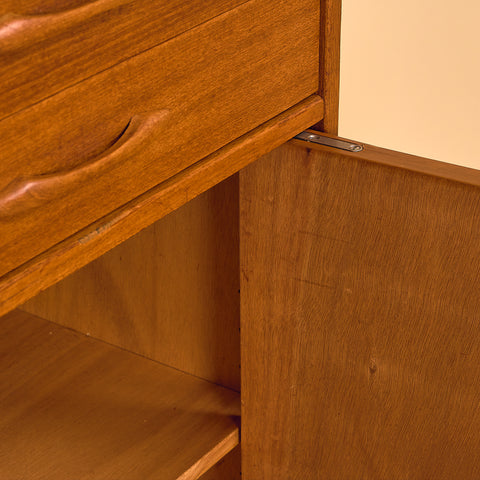 Swedish highboard in teak
