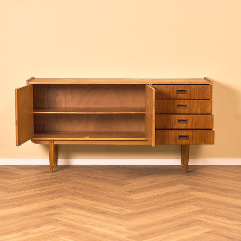 Swedish sideboard in teak and oak