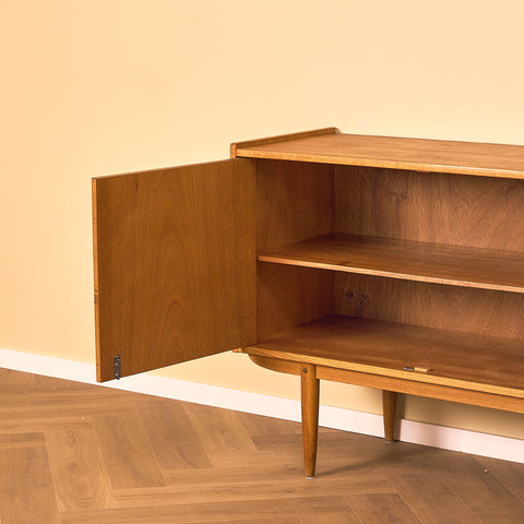 Swedish sideboard in teak and oak
