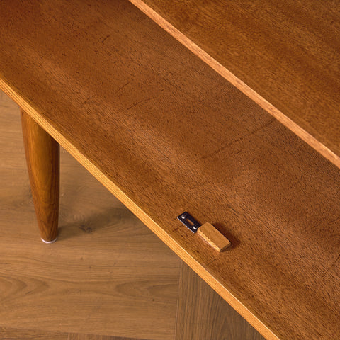 Swedish sideboard in teak and oak