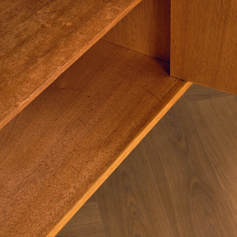 Swedish sideboard in teak and oak