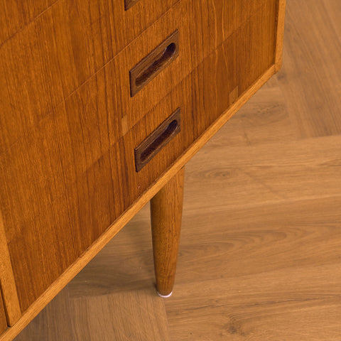 Swedish sideboard in teak and oak
