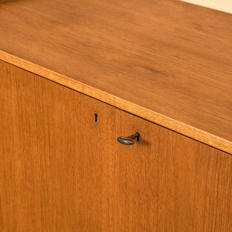 Swedish sideboard in teak and oak