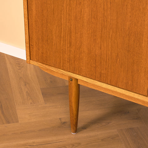 Swedish sideboard in teak and oak