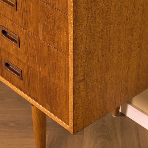 Swedish sideboard in teak and oak